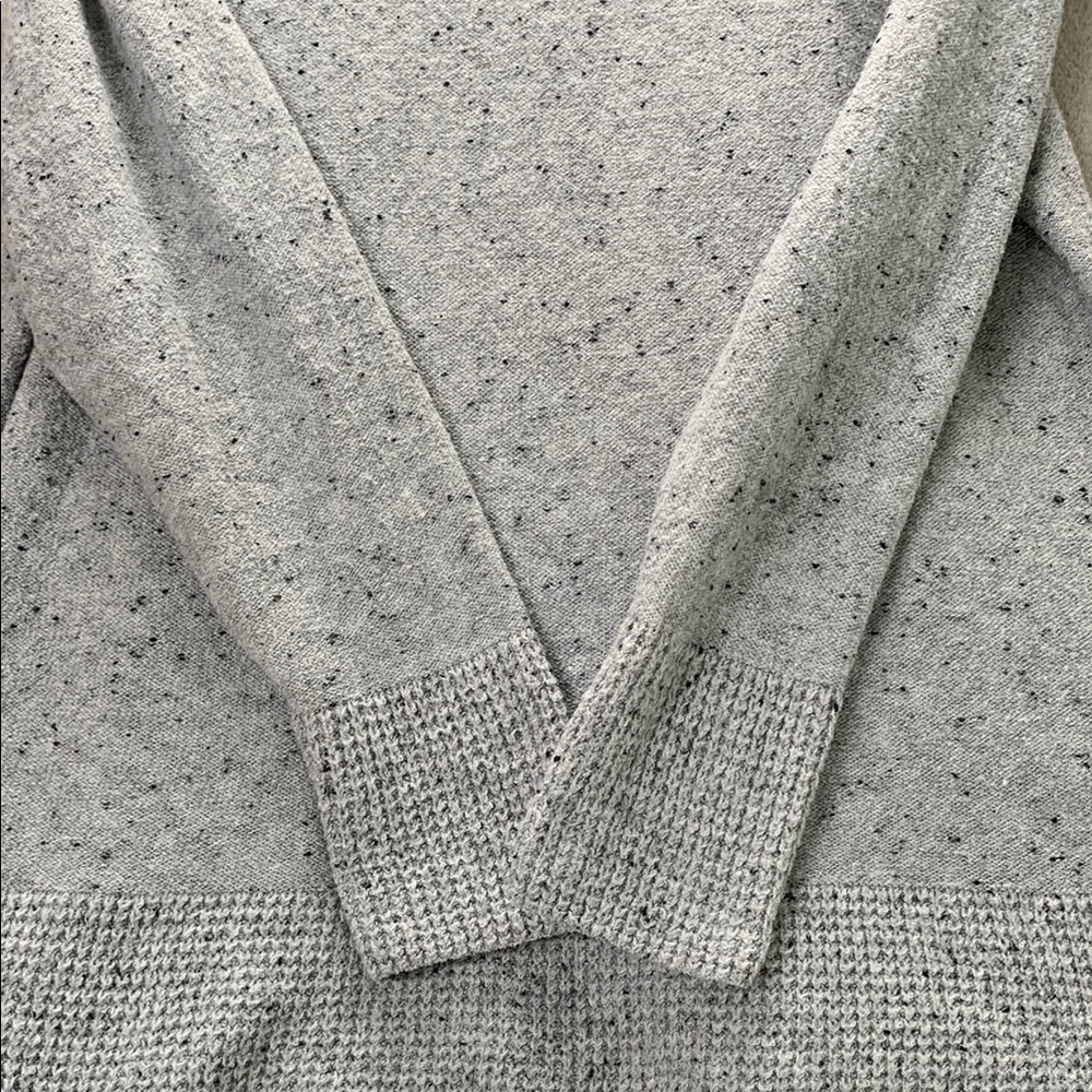 VERVE AMI | XL WOMENS | SHAWL SWEATER RELAXED FIT CARDIGAN in GRAY - Picture 13 of 14
